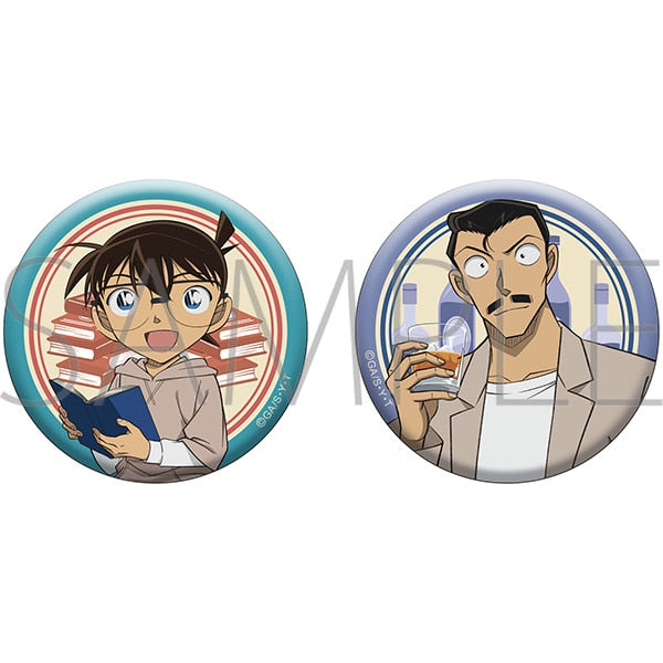 Detective Conan Can Badge Set