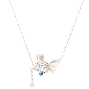 Samantha Thavasa X Detective Conan "Kaitou Kid" Silver Necklace