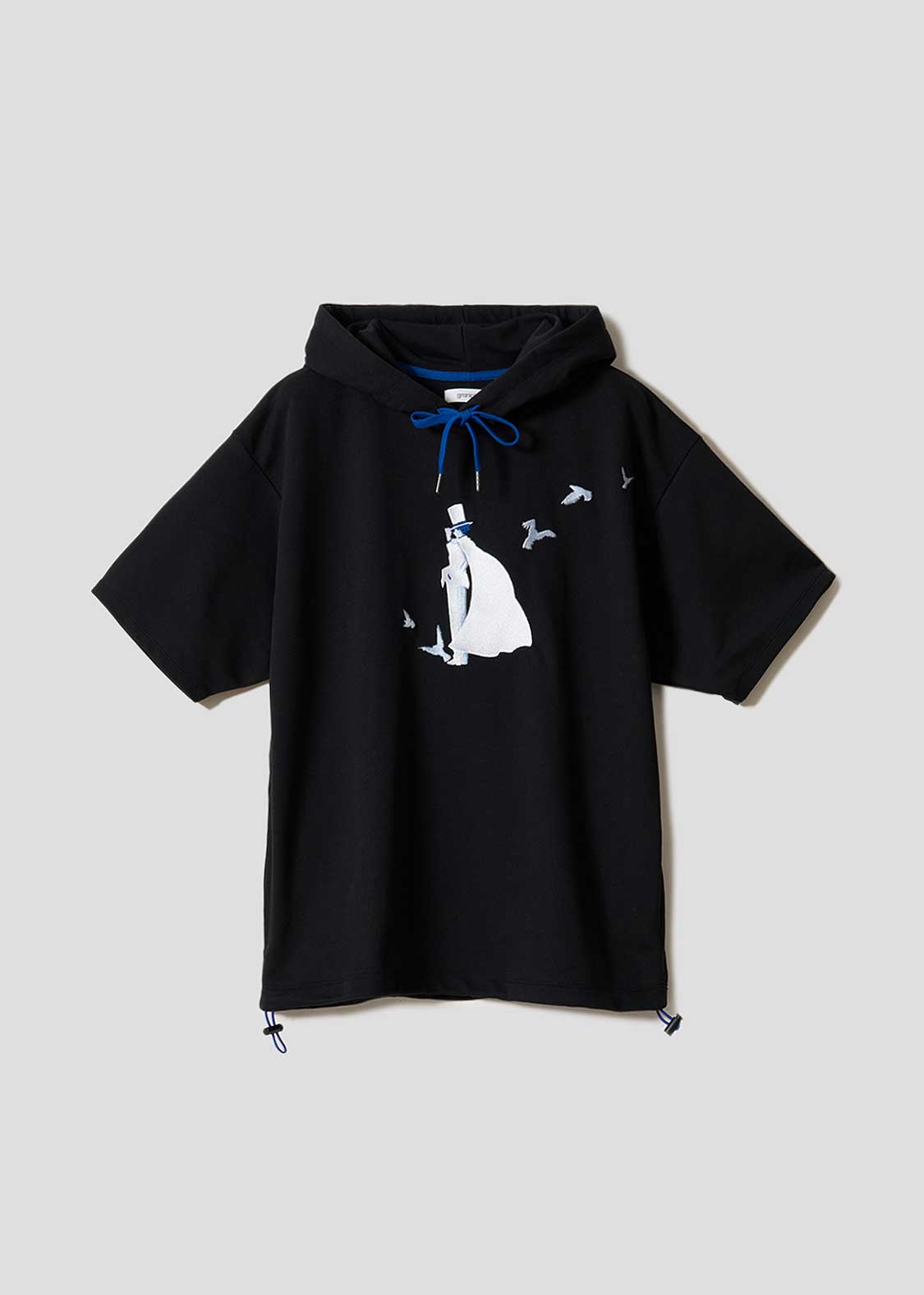 Detective Conan The Magician Under the Moonlight Big Silhouette Hoodie
