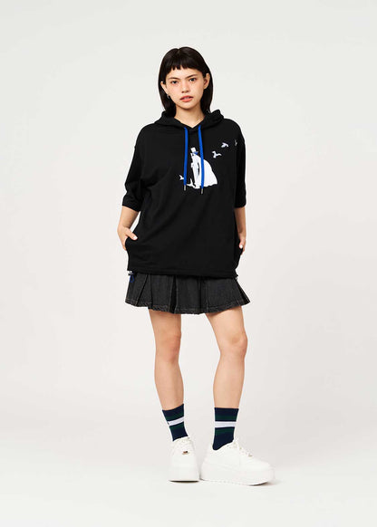 Detective Conan The Magician Under the Moonlight Big Silhouette Hoodie