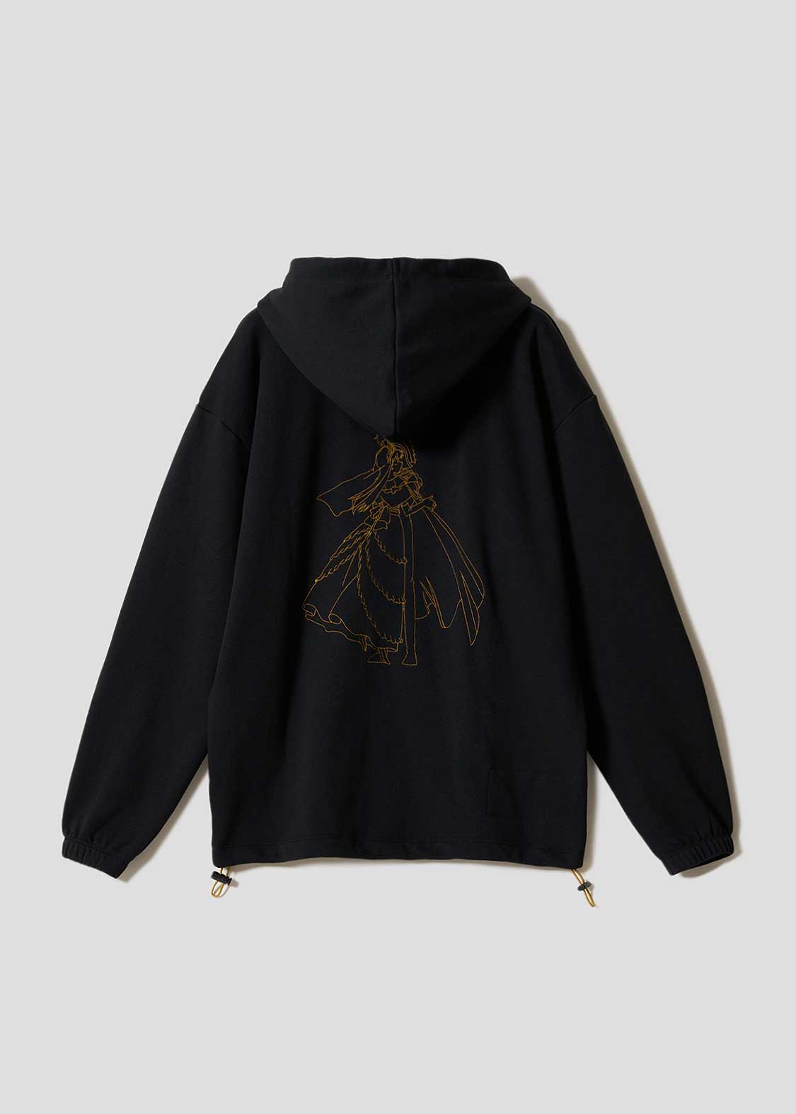 Graniph Detective Conan The Black Knight Zip Hoodie Black