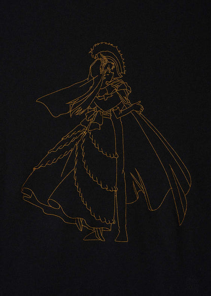 Graniph Detective Conan The Black Knight Zip Hoodie Black