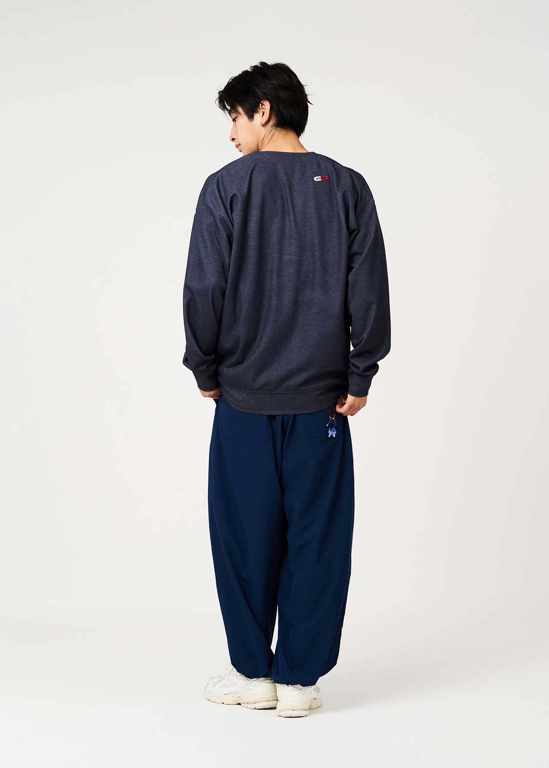 Graniph Detective Conan Double-Faced Cardigan The Shrunken Detective Unisex Navy
