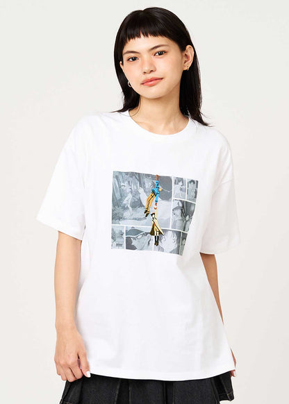 Detective Conan The Bond Between Two People Big Silhouette T-Shirt Unisex