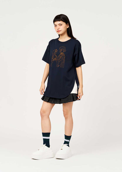Graniph Detective Conan The Black Knight Side Gazette T-Shirt
