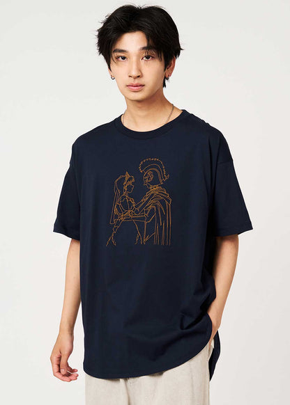 Graniph Detective Conan The Black Knight Side Gazette T-Shirt