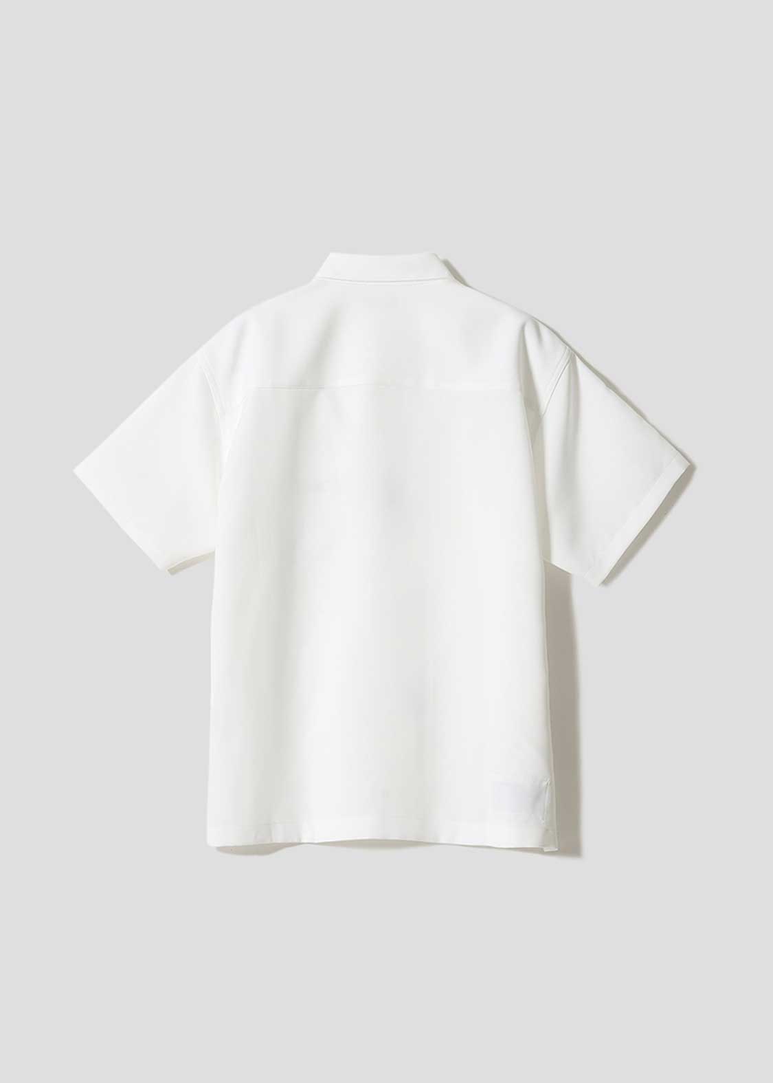 Graniph Detective Conan Big Silhouette Short Sleeve Shirt White
