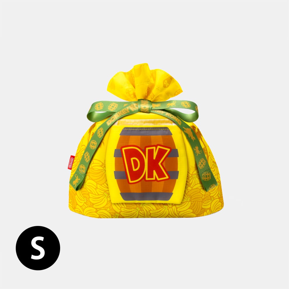 Donkey Kong DK Barrel Gift Wrapping Eco Bag S NSL_8_AAADD