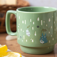 قم بتحميل الصورة في عارض الصور، Ghibli Characters Ceramic Mug Totoro