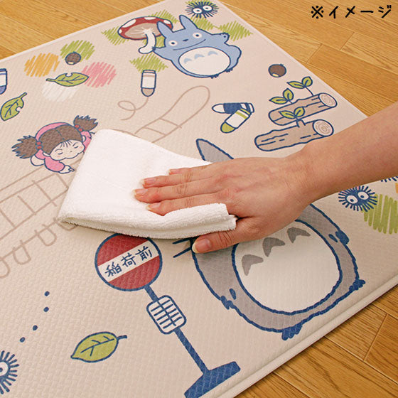 My Neighbor Totoro Drawing Long Mat 45x90cm Beige