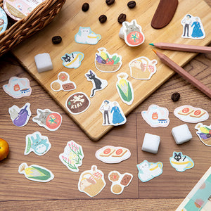Ghibli Character stickers Kiki's Delivery Service (20 stickers)