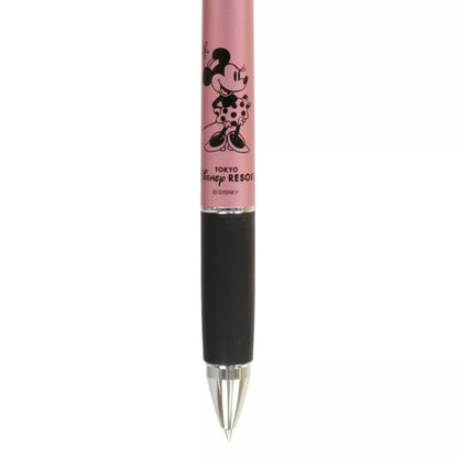 Ballpoint pen 4 colors & mechanical pencil <Jetstream> Minnie - Disney Store Japan