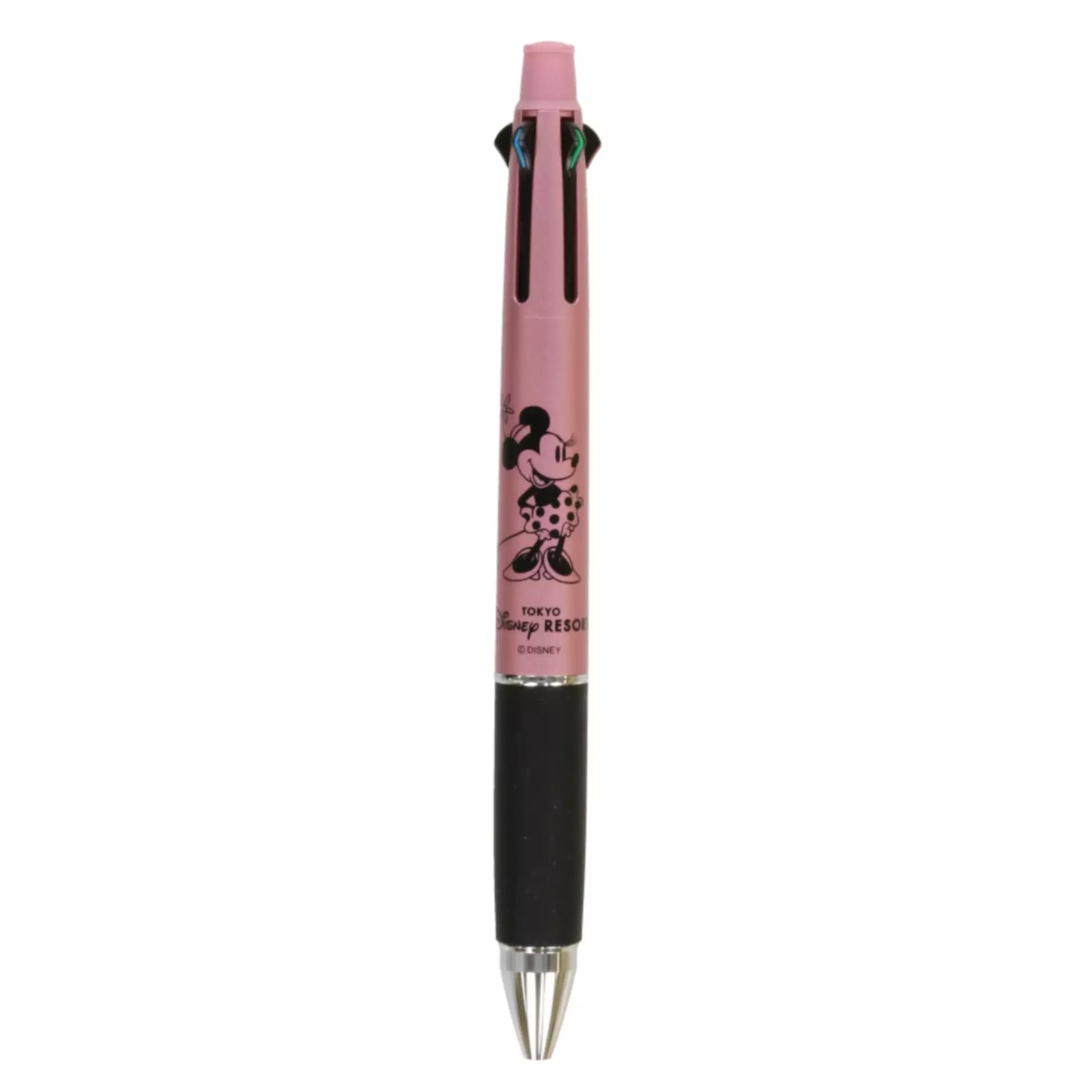 Ballpoint pen 4 colors & mechanical pencil <Jetstream> Minnie - Disney Store Japan