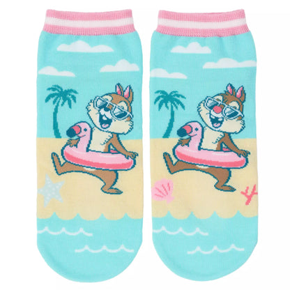 Set of 2 socks, 22-25cm, Mickey Mouse and Friends - Disney Store Japan