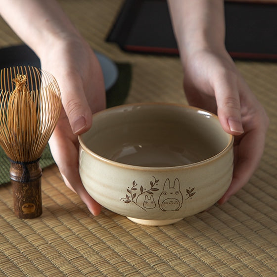 My Neighbor Totoro Japanese Ceramic Matcha Tea Bowl - Studio Ghibli