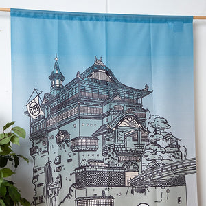 Spirited Away Japanese Noren (Curtain) - Studio Ghibli