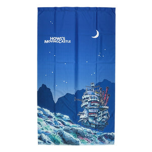 Howl's Moving Castle Japanese Noren (Curtain) - Studio Ghibli