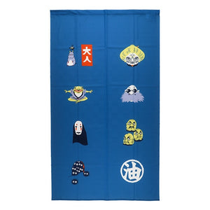 Spirited Away Japanese Noren (Curtain) - Studio Ghibli