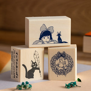 A luxury stamp Ghibli Characters Kiki's Delivery service