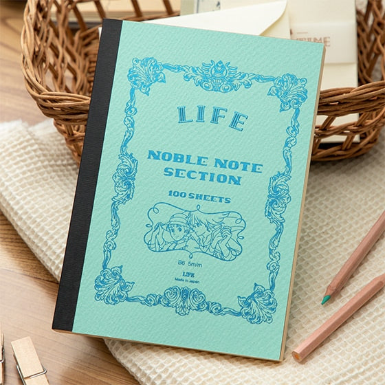 Ghibli & Noble Collaboration Luxury notebook B6 (Howl's Moving Castle)
