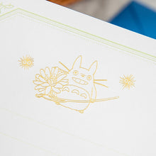 قم بتحميل الصورة في عارض الصور، Ghibli Characters Totoro Letter Set (3papers/3 Letter pack)
