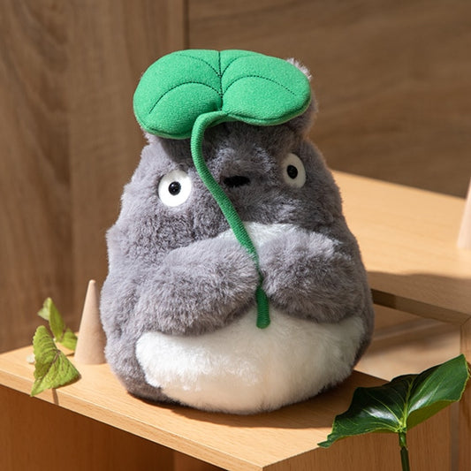 Sun Arrow My Neighbor Totoro Large Plush Toy Holding Leaf