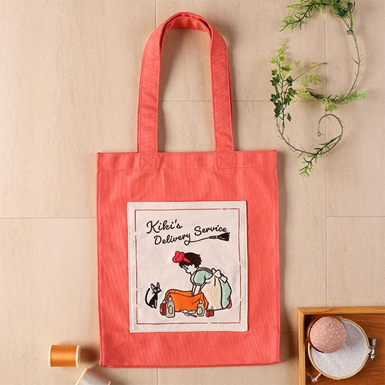 Ghibli Characters Kiki's Delivery Service Color Tote Bag