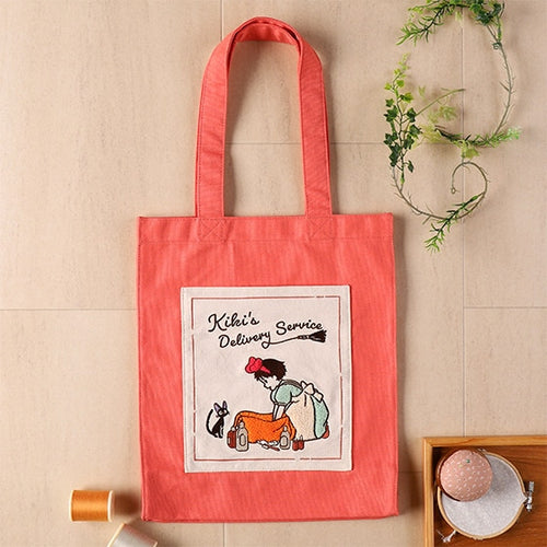 Ghibli Characters Kiki's Delivery Service Color Tote Bag