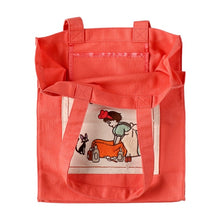 قم بتحميل الصورة في عارض الصور، Ghibli Characters Kiki&#39;s Delivery Service Color Tote Bag