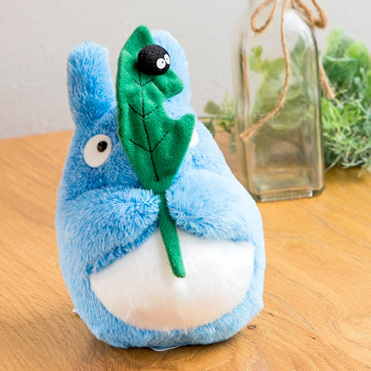 My Neighbor Totoro Fluffy Beanbag Plush Medium Totoro and Kurosuke