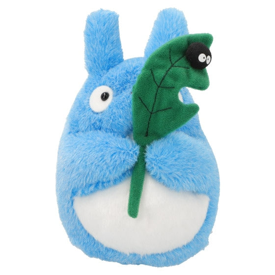 My Neighbor Totoro Fluffy Beanbag Plush Medium Totoro and Kurosuke