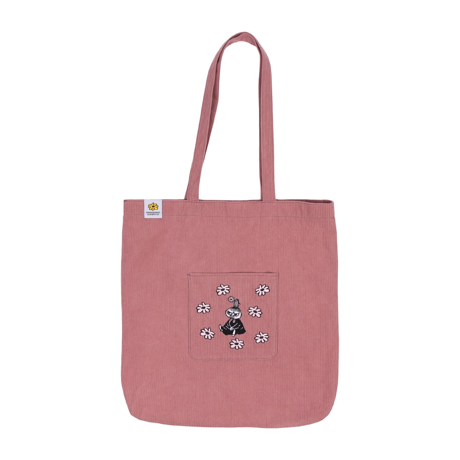 Nordicbuddies Little My Corduroy Tote Bag Pink