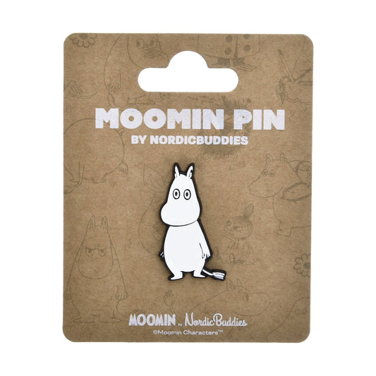 Nordicbuddies Moomin Standing Pin Badge Die-Cut Accessory MPIN13