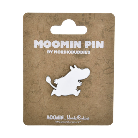 Nordicbuddies Moomin Silhouette Die-Cut Pin Badge