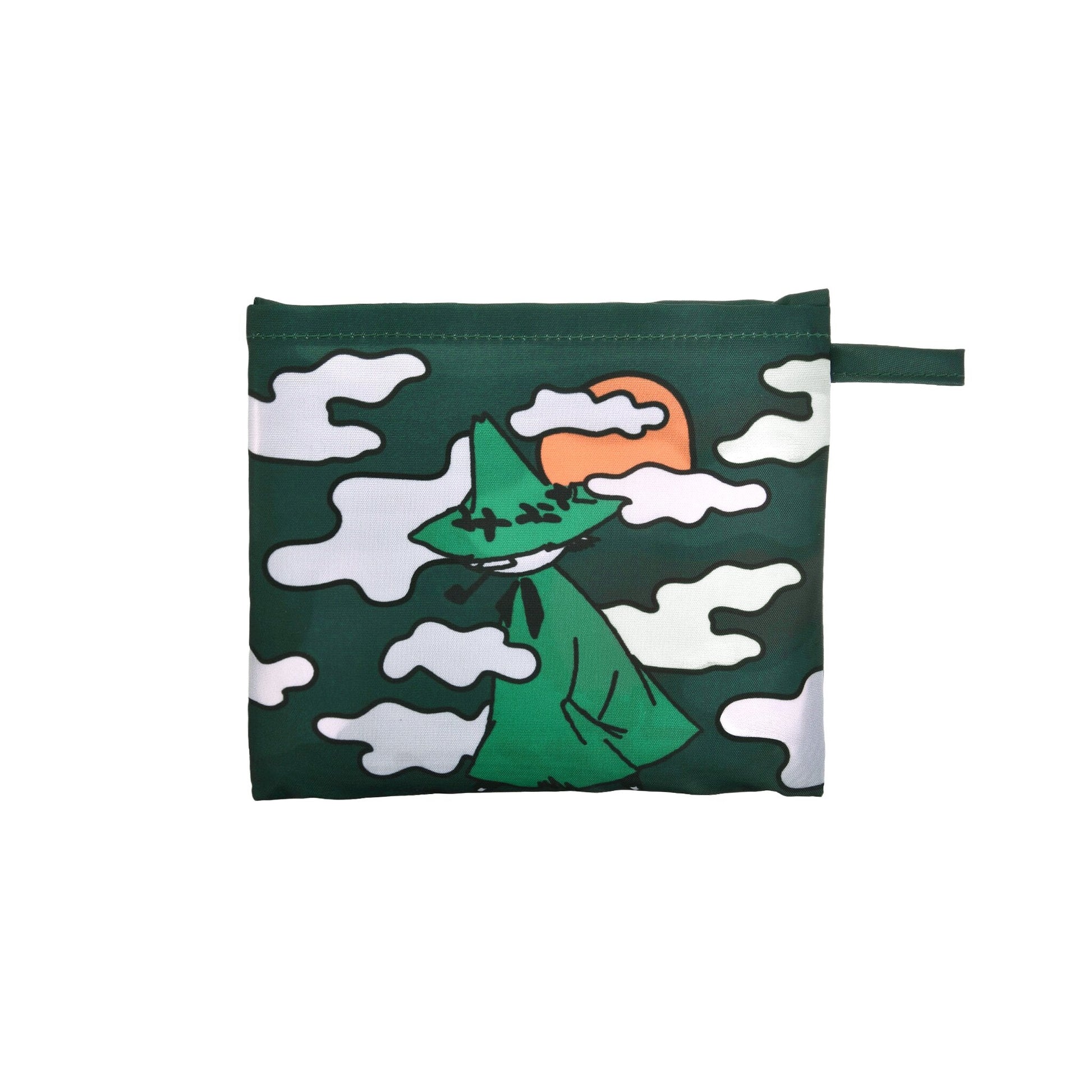 Nordicbuddies Snufkin Shopping Bag Green Foldable