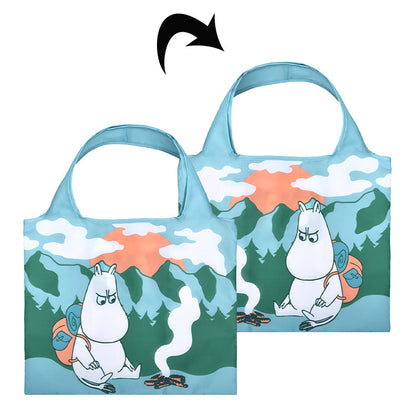 Nordicbuddies Moomin Adventure Foldable Shopping Bag in Blue