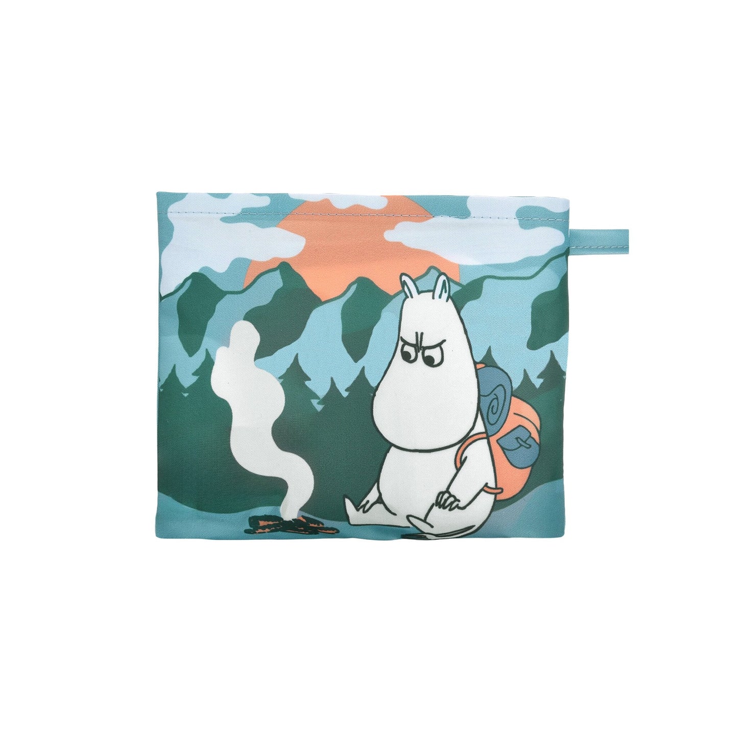 Nordicbuddies Moomin Adventure Foldable Shopping Bag in Blue