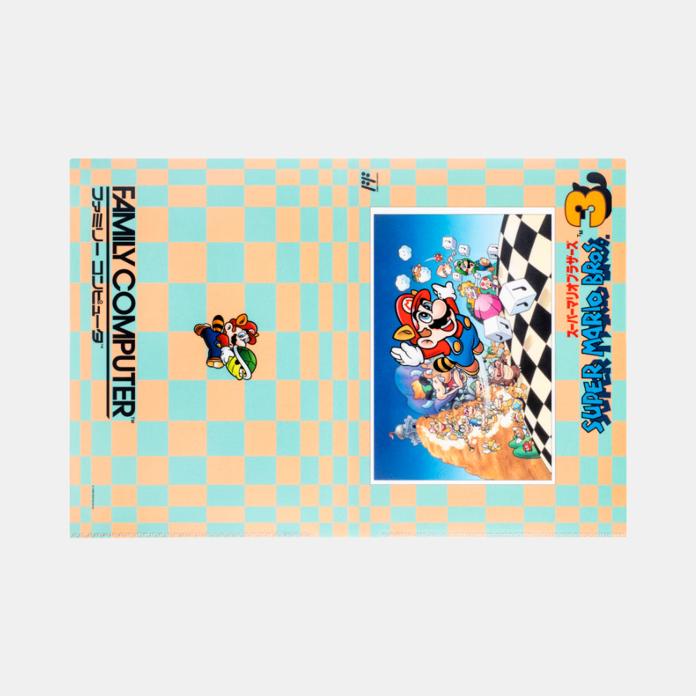 Nintendo Super Mario Bros. 3 Double Pocket Clear File NSJ_8_A5ABF