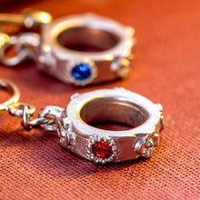 قم بتحميل الصورة في عارض الصور، Howl&#39;s Moving Castle Earrings (Guiding Ring) - Studio Ghibli