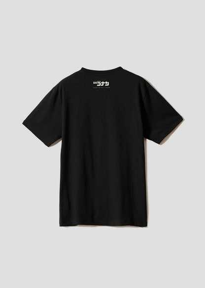 Graniph Unisex Detective Conan Black Organization T-Shirt Black