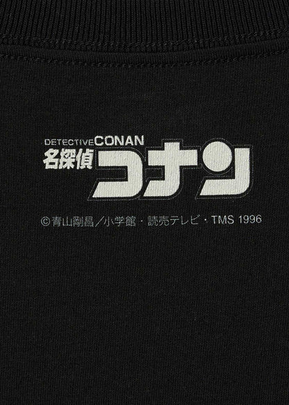 Graniph Unisex Detective Conan Black Organization T-Shirt Black
