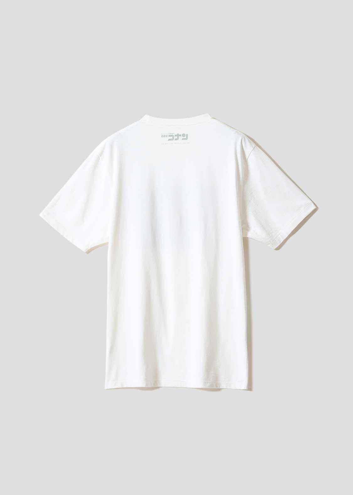 Detective Conan Edogawa Conan Graphic T-Shirt Unisex White