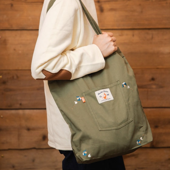 My Neighbor Totoro Embroidered Tote Bag 4990593489411