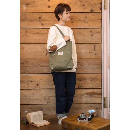 My Neighbor Totoro Embroidered Tote Bag 4990593489411