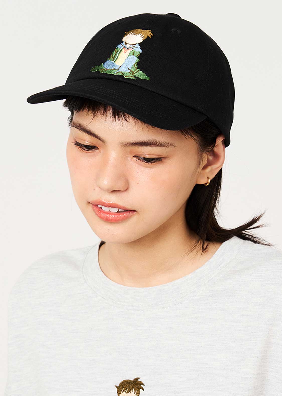 Detective Conan The Shrunken Detective Unisex Baseball Cap Black