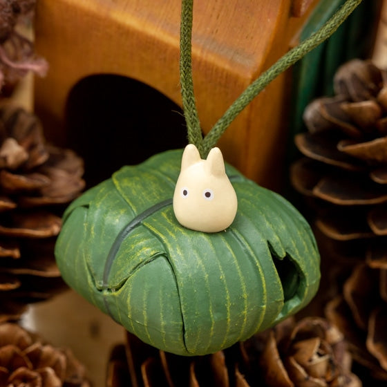 My Neighbor Totoro Korokoro Acorn Keychain Small Totoro and Makkuro Kurosuke