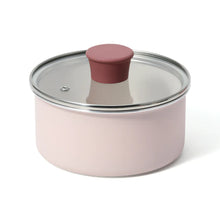 قم بتحميل الصورة في عارض الصور، Pot &amp; Frypan 4-Piece Set (Pink) - Francfranc Limited