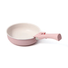 قم بتحميل الصورة في عارض الصور، Pot &amp; Frypan 4-Piece Set (Pink) - Francfranc Limited