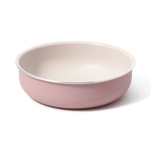 Pot & Frypan 4-Piece Set (Pink) - Francfranc Limited