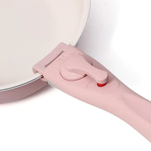 قم بتحميل الصورة في عارض الصور، Pot &amp; Frypan 4-Piece Set (Pink) - Francfranc Limited